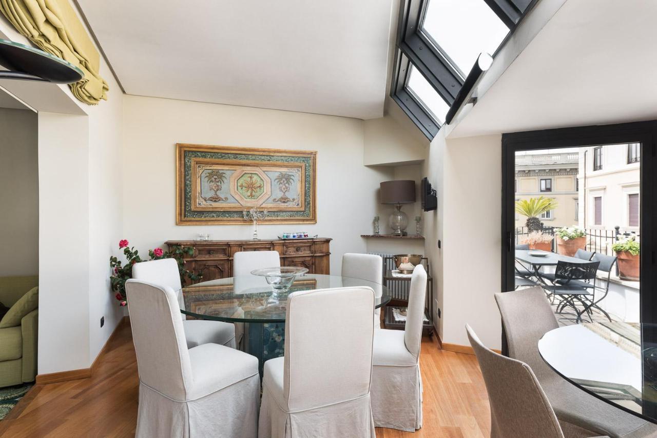 Idyllia - Penthouse In Navona Area Apartment Рим Екстериор снимка