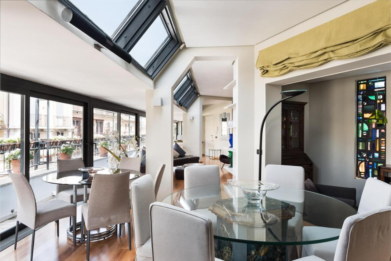 Idyllia - Penthouse In Navona Area Apartment Рим Екстериор снимка